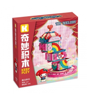 Keeppley K20824 My Melody Circus Stack Building Blocks Toy Set