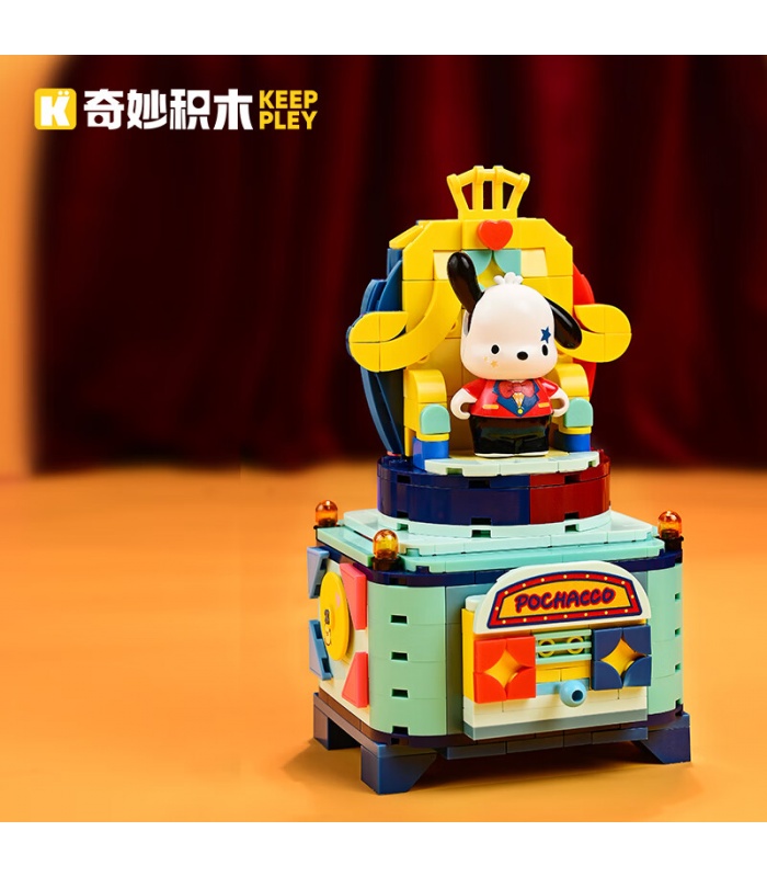 Keeppley K20828 Pochacco Superstar Mago Juego de bloques de construcción de juguete