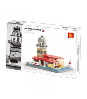 WANGE 5229 Turkish Maiden Tower Building Blocks Toy Set