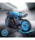 K-BOX 10217 Bugatti - Juego de juguetes de bloques de construcción para motocicletas