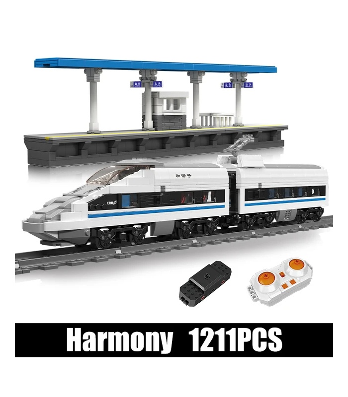 MOULD KING 12021 CRH380A ensemble de blocs de construction de Train à grande vitesse