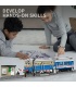 MOULD KING 12022 DF4B Diesel Locomotive Train Building Blocks Toy Set