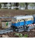 MOULD KING 12022 DF4B Tren Locomotora Diesel Juego de Juguetes de Bloques de Construcción