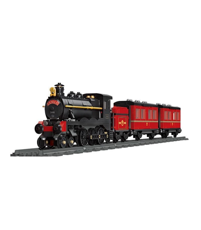 JIE STAR 59002 Das GWR-Dampfzug-Bauklötzchen-Spielzeug-Set