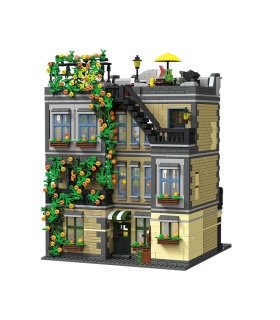 JIE STAR 89107 Lion Pub Building Bricks Toy Set