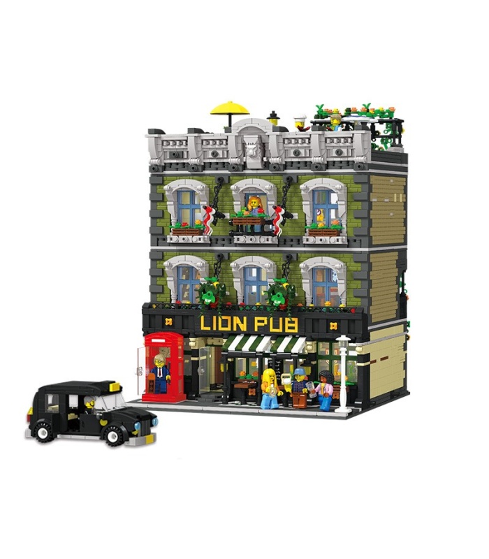 JIE STAR 89107 Lion Pub Bausteine Spielzeug-Set