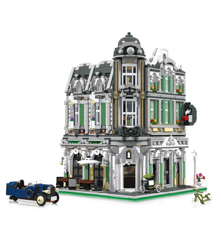 JIE STAR 89100 JAZZ CAFÉ Building Bricks Toy Set