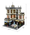 JIE STAR 89113 The Fountain Square Building Bricks Toy Set