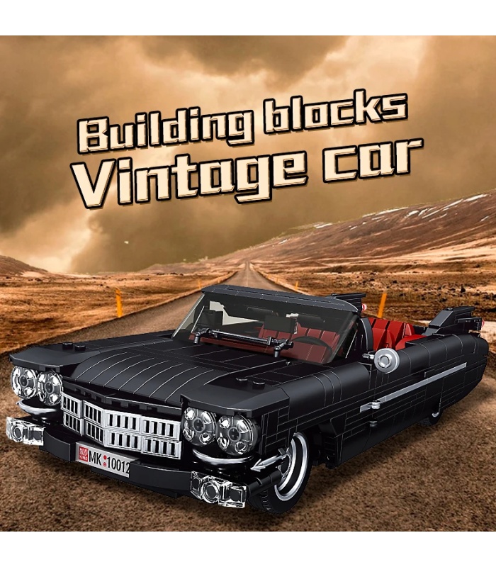 Juego de bloques de construcción de juguete Cadillac Eldorado 10012 de MOULD KING