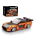 Ensemble de jouets de construction de voiture de sport Mazda RX7 Reobrix 804