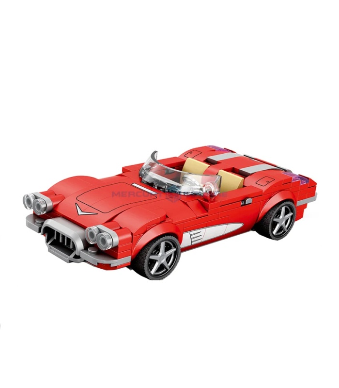 Reobrix 808 Chevrolet Corvette C1 Building Blocks Toy Set