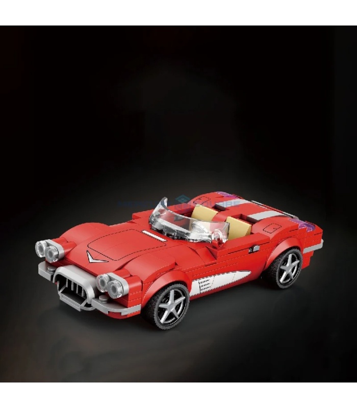 Reobrix 808 Chevrolet Corvette C1 Autobausteine-Spielzeugset