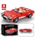 Reobrix 808 Chevrolet Corvette C1 Autobausteine-Spielzeugset