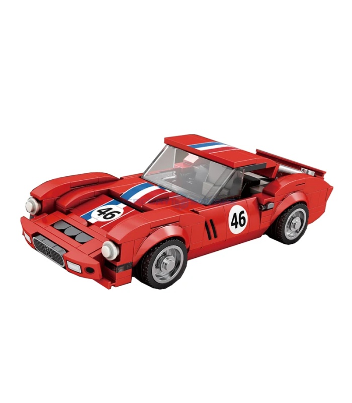 Reobrix 813 Red 250 GTO Car Building Blocks Toy Set