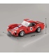 Ensemble de jouets de construction de voiture Reobrix 813 Red 250 GTO