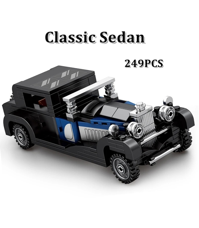 Reobrix 814 Bugatti Type 41 Royale Car Building Blocks Toy Set