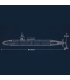 Juego de bloques de construcción de juguete militar submarino SSN clase Los Ángeles Reobrix 33049