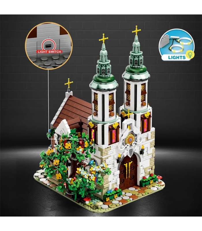 Reobrix 66023 St Andrews Church Building Blocks Toy Set