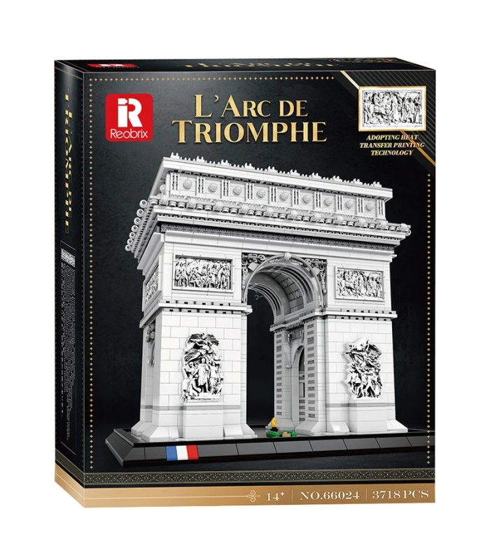 Reobrix 66024 Arc de Triomphe Frankreich Bausteine Spielzeugset