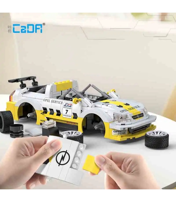 CADA C51081 Opel Astra V8 Coupe Building Blocks Toy Set