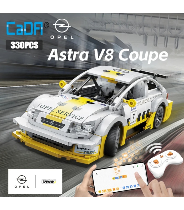 Juego de bloques de construcción CADA C51081 Opel Astra V8 Coupe