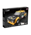 CADA C51092 Fiat Abarth 131 Ferngesteuertes Rennauto, Bausteine-Spielzeugset