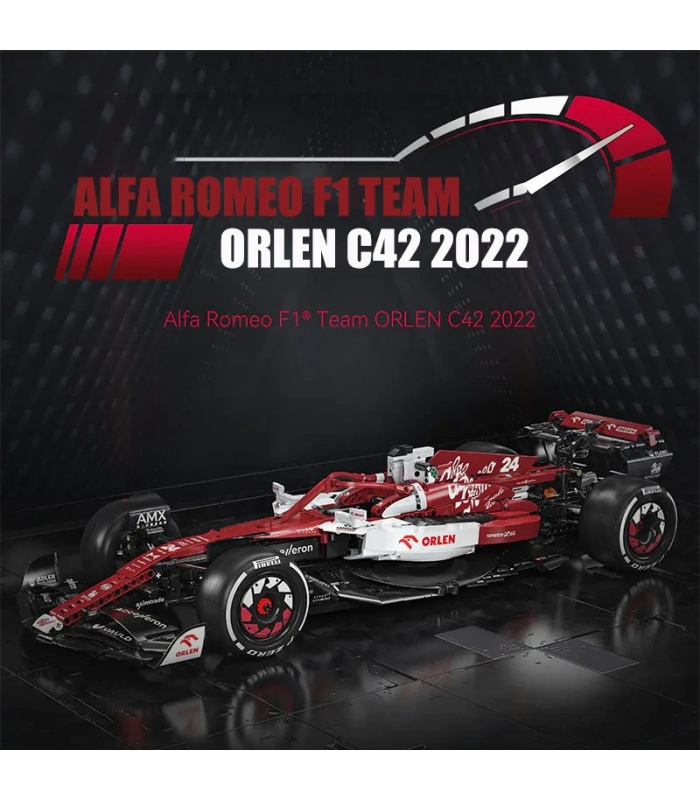 Ensemble de jouets de construction CADA C64005 Alfa Romeo F1 Team ORLEN C42 2022