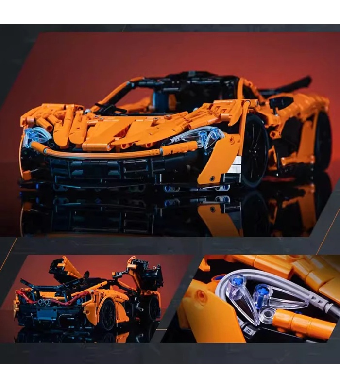 CADA C61513 McLaren P1 Assassin XR 스포츠카 빌딩 블록 장난감 세트