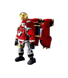 QIZHILE 90023 Christmas Series Space Building Block Toy Set