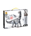 PANLOS 611006 Brontosaurus Jurassic World Baustein-Spielzeug-Set