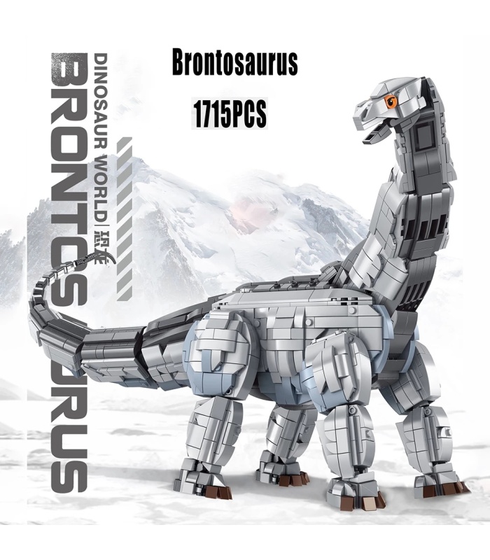 PANLOS 611006 Brontosaure Jurassic World Building Block Toy Set