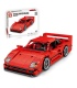 Custom 8401 F40 Red Supercar Building Blocks Toy Set 811 Piezas