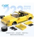 Juego de bloques de construcción de juguetes CADA C51079 RUF CTR 2017 de coche deportivo Yellow Bird