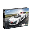 Coffret de jouets de construction de voitures conceptuelles Pininfarina H2 Speed CaDA C51090