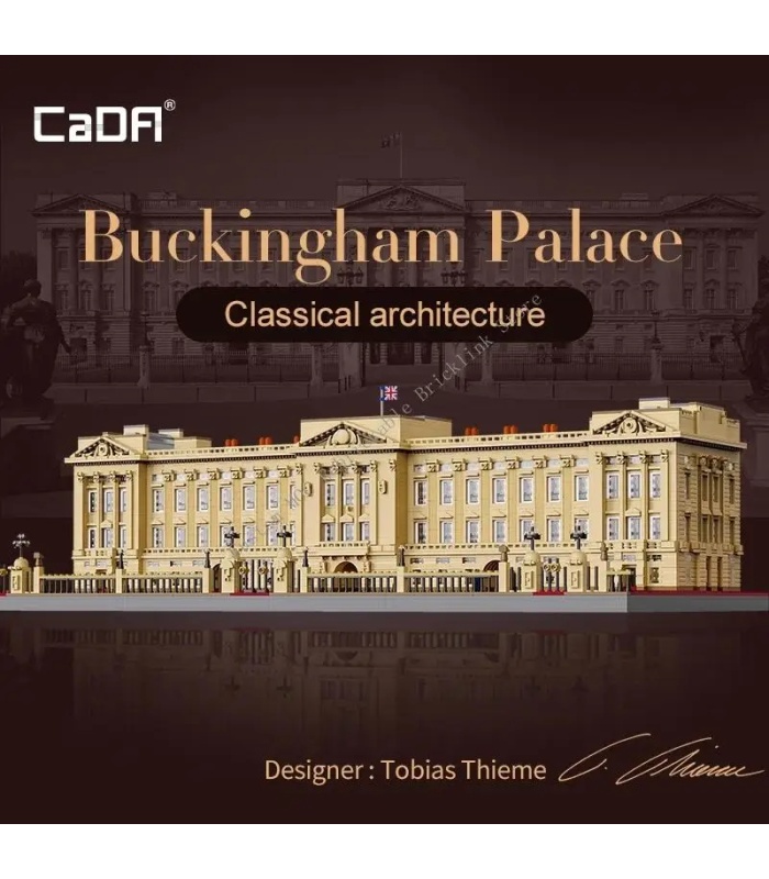 CaDA C61501 Buckingham Palace Bausteine-Spielzeugset