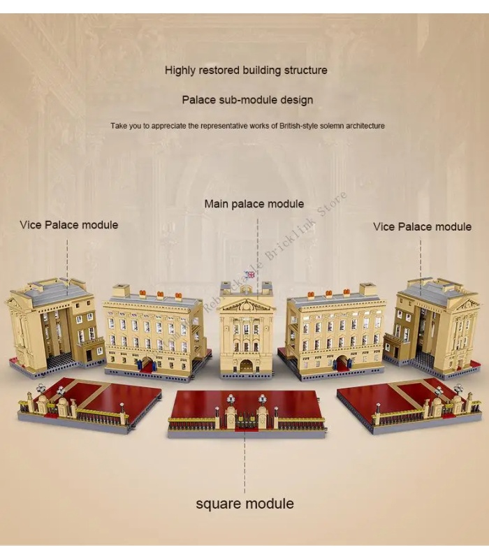 CaDA C61501 Ensemble de blocs de construction Buckingham Palace