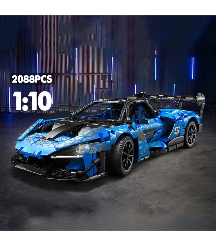 Juego de bloques de construcción CaDA C63003 McLaren Senna Dark Knight GTR