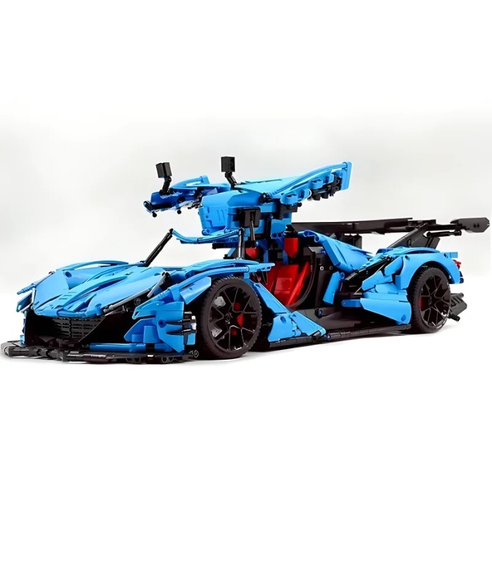 Ensemble de jouets de construction pour hypercars CaDA C64003 Gumpert Apollo IE V12