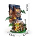 CaDA C66004 Four Seasons Treehouse Building Blocks 장난감 세트