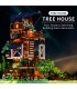 CaDA C66004 Four Seasons Treehouse Building Blocks 장난감 세트