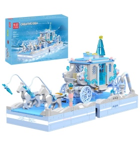 Mould King 10161 Ensemble de jouets de construction Carrosse de Blanche Neige