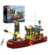 MOULD KING 10135 Fishing Boat Angling Boat Building Blocks Toy Set