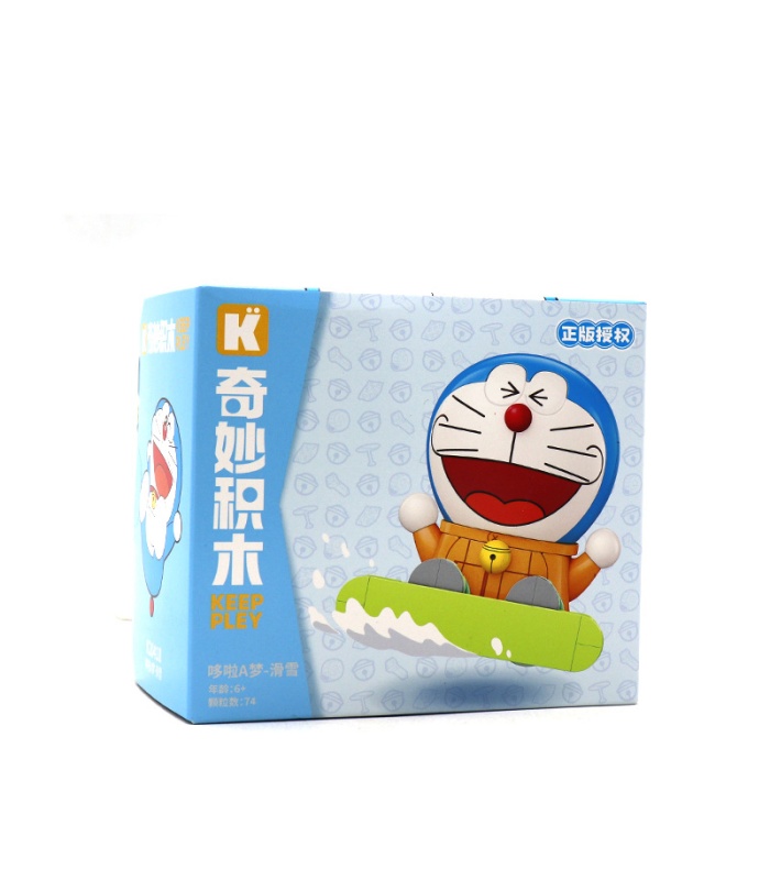 Ensemble de jouets de construction de ski Doraemon K20418 de Keeppley