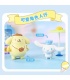 Ensemble de jouets de construction Keeppley K20847 Cinnamoroll Ice Cream Truck et Pomupomupurin