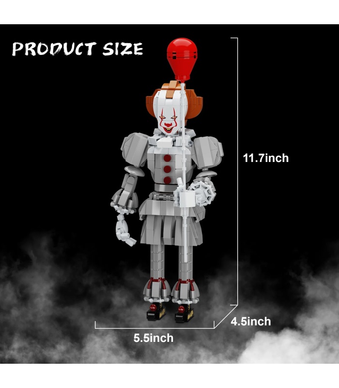 Juego de bloques de construcción de payaso bailarín Pennywise personalizado F-C9928