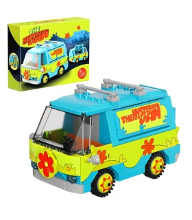 Benutzerdefiniertes The Mystery Van Scooby-Doo Bausteine-Spielzeugset