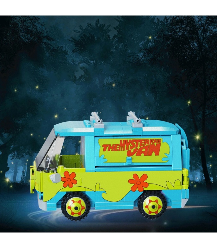 Ensemble de jouets de construction personnalisés The Mystery Van Scooby-Doo