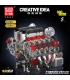 MOULD KING 10130 Motorized F488 V8 Engine Building Blocks Toy Set