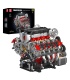 Ensemble de blocs de construction de moteur motorisé F488 V8 MOULD KING 10130