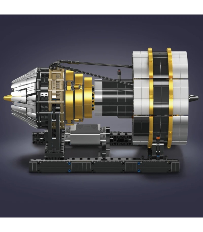 MOULD KING 10141 Flugzeugtriebwerk-Bausteine-Spielzeugset